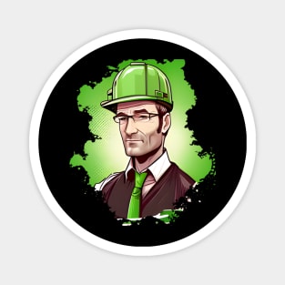 Engineer St. Patrick's Day Magnet